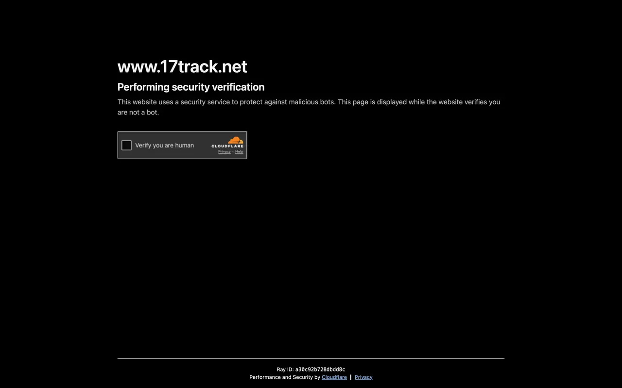 17TRACK pricing page - Shipping SaaS pricing tiers and plans