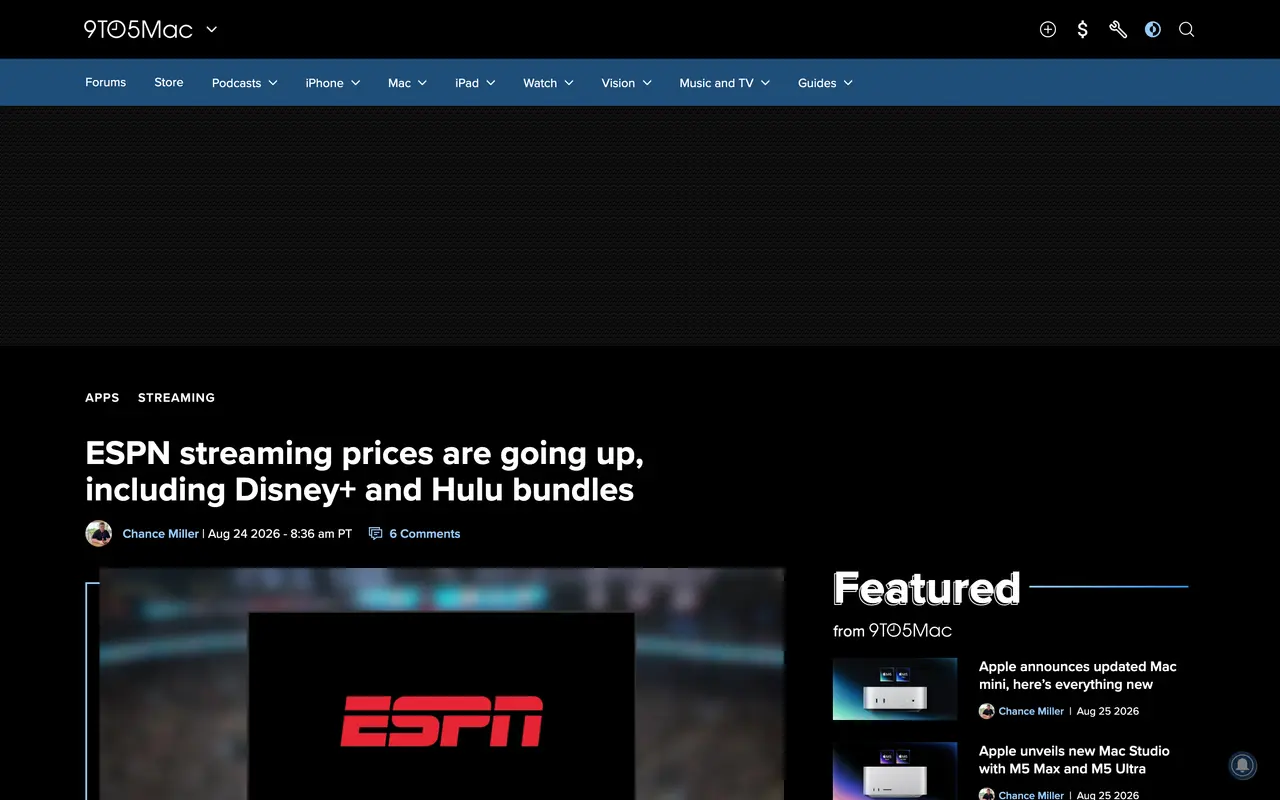9to5Mac pricing page - Developer Tools SaaS pricing tiers and plans