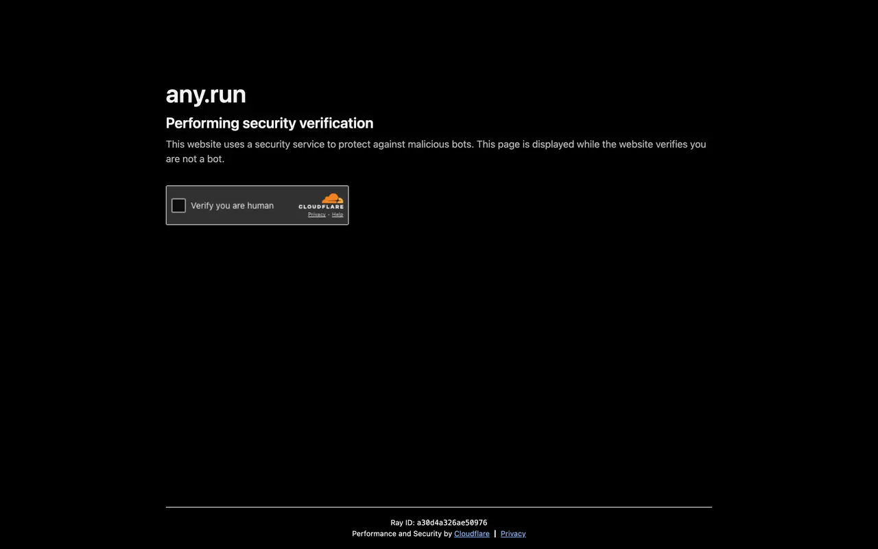 ANY.RUN pricing page - Security SaaS pricing tiers and plans